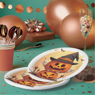 Papieren bord om Halloween-dag uit te drukken