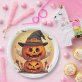 Papieren bord om Halloween-dag uit te drukken (Feest)