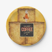 Papieren Bord ontbijtkoffie (Voorkant)