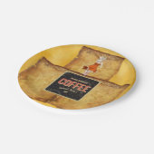 Papieren Bord ontbijtkoffie (Gekanteld)