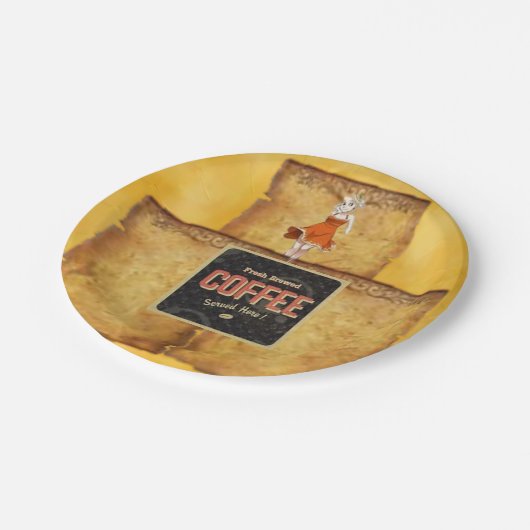 Papieren Bord ontbijtkoffie (Gekanteld)