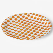 Papieren Bord - Oranje kalender in rijen (Gekanteld)