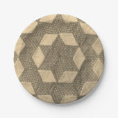 Papieren Bord - Quilt Block Pattern (Voorkant)