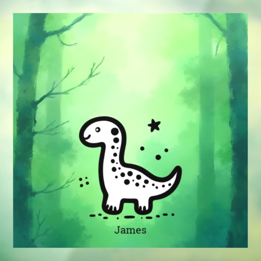 Papieren Bord Raamsticker (Vel 3)