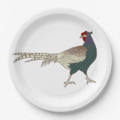 Papieren bord  retro Schatende vogel (Voorkant)