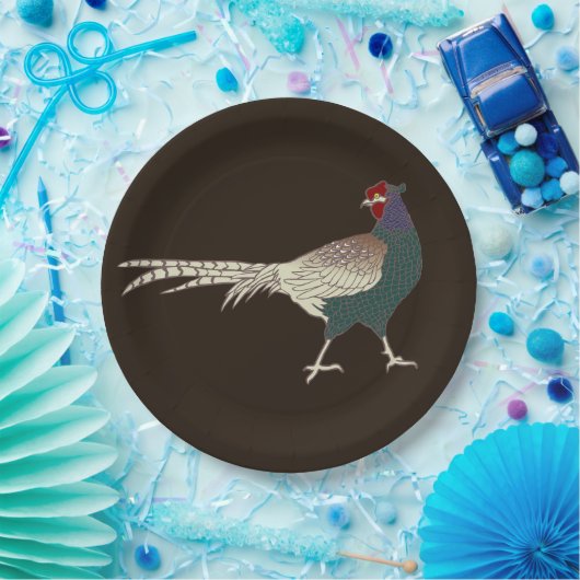 Papieren bord retro Schimmelvogel (Feest)