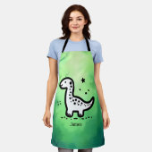 Papieren Bord Schort (Gedragen)