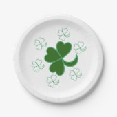 Papieren Bord - Shamrocks (Voorkant)
