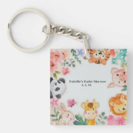 Papieren Bord Sleutelhanger