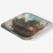 Papieren Bord: Steampunk Voyage Bordje (Gebogen)