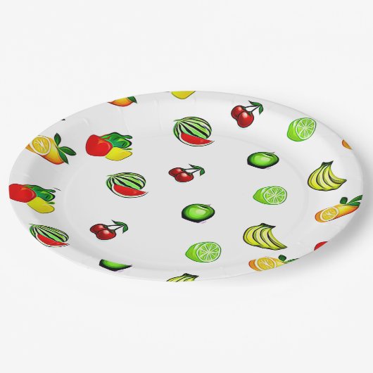 Papieren Bord van de Fruits & Veggies Graphics (Gekanteld)