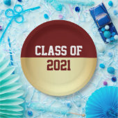 Papieren bord van de klas van 2021 (Feest)