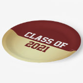 Papieren bord van de klas van 2021 (Gekanteld)