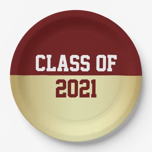 Papieren bord van de klas van 2021 (Voorkant)