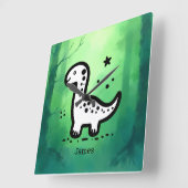 Papieren Bord Vierkante Klok (Hoek)