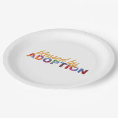 Papieren bord voor adoptie (Gekanteld)