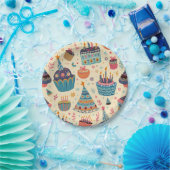 Papieren bord voor de verjaardag van kinderen (Feest)