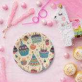 Papieren bord voor de verjaardag van kinderen (Feest)