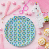 Papieren bord voor donuts (Feest)