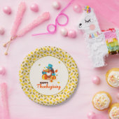 Papieren Bord voor een traditioneel Thanksgiving f (Feest)