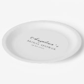 Papieren Bord voor een vrijgezellenfeest. (Gekanteld)