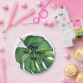 Papieren bord voor in de tuin (Feest)