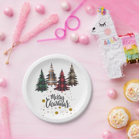 Papieren Bord voor kerstfeest (Feest)