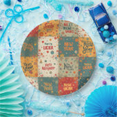 Papieren Bord voor nieuwjaarsfeest (Feest)