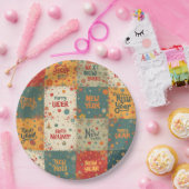 Papieren Bord voor nieuwjaarsfeest (Feest)