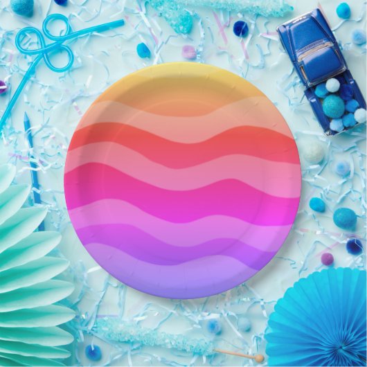 Papieren Bord WAVES (Feest)