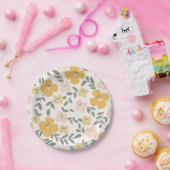 Papieren Borden, 7-inch Bord rondom papier (Feest)