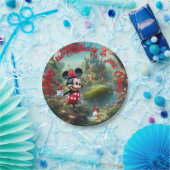 Papieren Borden, 7-inch Bord rondom papier (Feest)