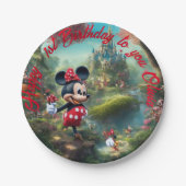 Papieren Borden, 7-inch Bord rondom papier (Voorkant)