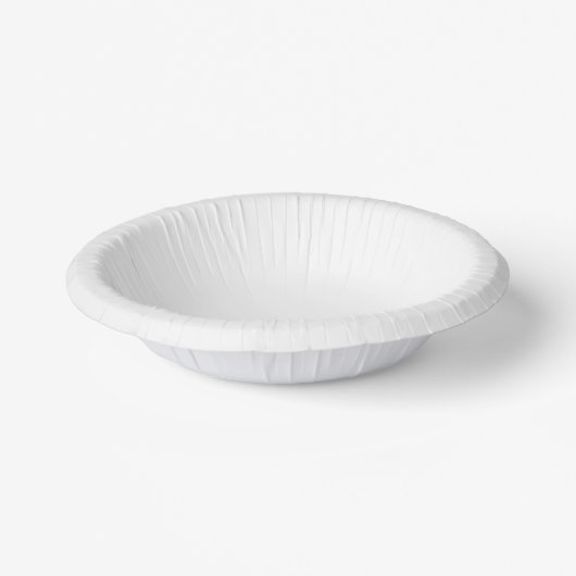 Papieren Borden, 7-inch papieren Bowl Papieren Kommen (Gebogen)