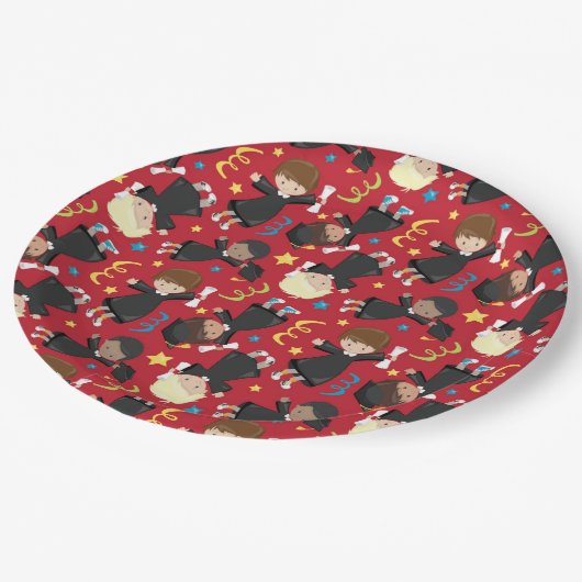 Papieren Borden 9 inch Papieren Bordje (Gekanteld)