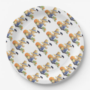 Papieren Borden 9-inch/twee verwarmde skeletten —  Bordje