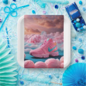 Papieren Borden, 9-inch vierkant papieren Bord (Feest)