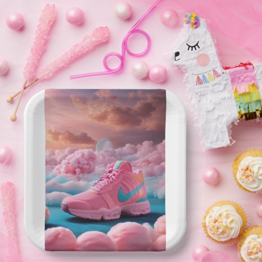 Papieren Borden, 9-inch vierkant papieren Bord (Feest)