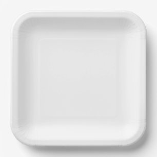 Papieren Borden, 9-inch vierkant papieren Bord