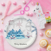 Papieren Borden 9 inch voor kerstfeest Papieren Bordje (Feest)