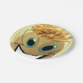 Papieren Borden, aardappel- en aardappelferries, g Bordje (Gekanteld)