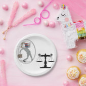 Papieren Borden advocaat Papieren Bordje (Feest)