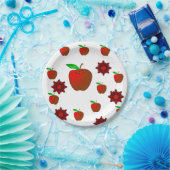 Papieren borden Appels Papieren Bordje (Feest)