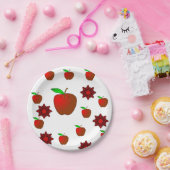 Papieren borden Appels Papieren Bordje (Feest)