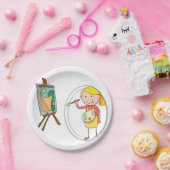 Papieren Borden artiest Bordje (Feest)