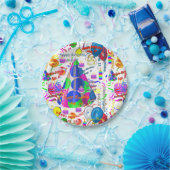 Papieren Borden augustus, 19 september Papieren Bordje (Feest)