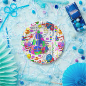 Papieren Borden augustus, 30 september Papieren Bordje (Feest)