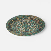 Papieren Borden, Aztec Bordje (Gekanteld)