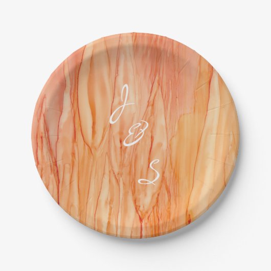 Papieren Borden Bindbloemen Bordje (Voorkant)