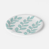 Papieren Borden bladeren Natuur Papieren Bordje (Gekanteld)